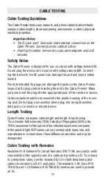 Preview for 12 page of Platinum Tools Cable Prowler TCB300 User Manual