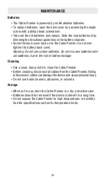 Preview for 20 page of Platinum Tools Cable Prowler TCB300 User Manual