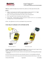 Preview for 5 page of Platinum Tools Fault Trapper TFT100 Quick Start Manual