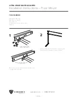 Preview for 4 page of Playcore DERO ULTRA SPACE SAVER SQUARED Installation Instructions Manual