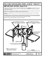 Playcraft Multi-Section Inclined Crawl Tube R5-1500-3I Installation Instructions preview