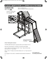 Preview for 12 page of PLAYSTAR Play Action Climbing Bar Kit Safety Manual & Assembly Instructions