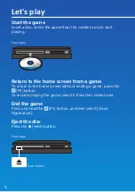 Preview for 10 page of PlayStation CUH-2016A Quick Start Manual