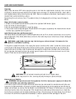 Preview for 9 page of pleasant hearth ES-321 Manual