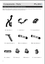 Preview for 3 page of PLENY Folding Exercise Bike Assembly & User Instructions