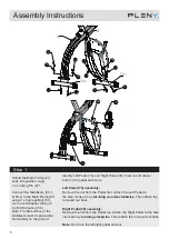 Preview for 5 page of PLENY Folding Exercise Bike Assembly & User Instructions