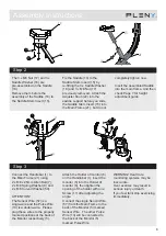 Preview for 6 page of PLENY Folding Exercise Bike Assembly & User Instructions