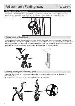 Preview for 7 page of PLENY Folding Exercise Bike Assembly & User Instructions