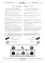 Preview for 2 page of PLG ICON 2 User Manual
