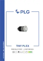 Preview for 1 page of PLG TINY PLEX User Manual