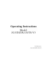 Preview for 1 page of PlumbNation JG STATPLTS Operating Instructions Manual