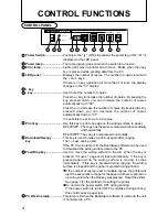 Preview for 6 page of Plus BF-030SPP Operation Manual