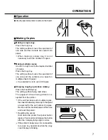 Preview for 9 page of Plus BF-030SPP Operation Manual