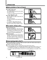 Preview for 10 page of Plus BF-030SPP Operation Manual