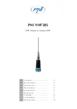 PNI VHF285 User Manual preview