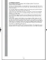 Preview for 8 page of Pocket UK Executive NR203HPUK User Manual