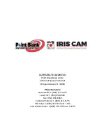 Preview for 34 page of Point Blank IRIS CAM User Manual