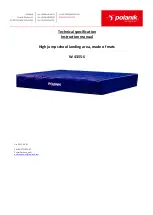 Preview for 1 page of Polanik W-4355-S Technical Specification Instruction Manual