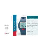 Polar Electro Coach User Manual preview