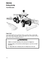 Preview for 74 page of Polaris 2002 Sportsman 6x6 Owner'S Manual