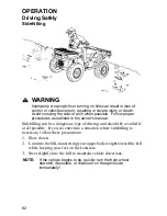 Preview for 65 page of Polaris ATP 330 4x4 2005 Owner'S Manual