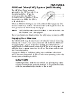 Preview for 42 page of Polaris Hawkeye 2x4 Owner'S Manual