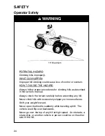 Preview for 26 page of Polaris Light Utility Hauler 6x6 Owner'S Manual