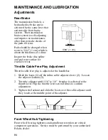 Preview for 86 page of Polaris Light Utility Hauler 6x6 Owner'S Manual