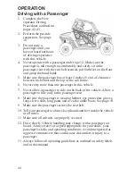 Preview for 47 page of Polaris Ranger RZR 170 2013 Owner'S Manual