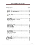 Preview for 3 page of Polaris Sirius-3 Navtex 3-Frequency Owners And Installation Manual