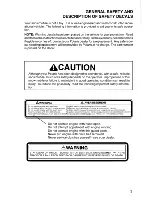 Preview for 9 page of Polaris SNOWMOBILE 2001 Owner'S Safety And Maintenance Manual