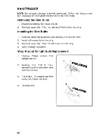 Preview for 88 page of Polaris SNOWMOBILE 2001 Owner'S Safety And Maintenance Manual