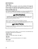 Preview for 94 page of Polaris SNOWMOBILE 2001 Owner'S Safety And Maintenance Manual