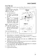 Preview for 101 page of Polaris SNOWMOBILE 2001 Owner'S Safety And Maintenance Manual