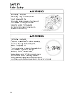 Preview for 24 page of Polaris Sportsman 800 EFI Owner'S Manual