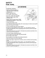 Preview for 30 page of Polaris Sportsman 800 EFI Owner'S Manual