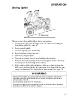 Preview for 67 page of Polaris Sportsman 800 EFI Owner'S Manual