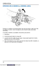 Preview for 78 page of Polaris Sportsman 850 2022 Owner'S Manual