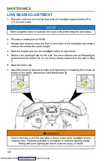 Preview for 124 page of Polaris Sportsman 850 2022 Owner'S Manual