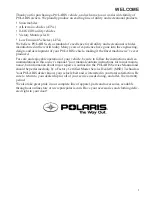 Preview for 5 page of Polaris Sportsman BIG BOSS 6X6 800 EFI Owner'S Manual