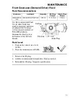 Preview for 79 page of Polaris Sportsman Forest 500 Owner'S Manual For Maintenance And Safety