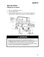 Preview for 29 page of Polaris UTV Series 10 2x4 Owner'S Manual