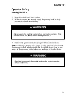 Preview for 33 page of Polaris UTV Series 10 2x4 Owner'S Manual