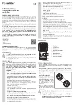 Preview for 1 page of Polarite Profi 280 Operating Instructions Manual