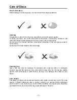 Preview for 23 page of Polaroid PDV-0713A Operation Manual