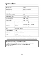 Preview for 28 page of Polaroid PDV-0713A Operation Manual