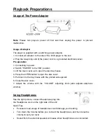 Preview for 13 page of Polaroid PDV-1008N Operation Manual