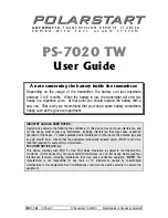 Polarstart PS-7020 TW User Manual preview