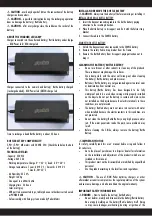 Preview for 4 page of Polini 250WH Use And Maintenance Manual