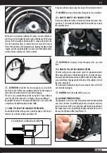 Preview for 17 page of Polini THOR 202 Use And Maintenance Manual